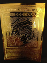 Load image into Gallery viewer, Blue-Eyes White Dragon Custom Metal Yugioh Card
