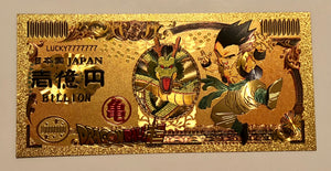Bundle (x5) Custom Metal Dragonball Super Money Cards
