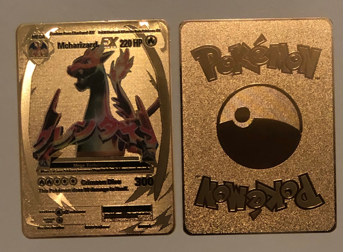 Moltres, Articuno & Zapdos Full Art Custom Metal Pokemon Card