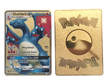 Load image into Gallery viewer, Hidden Fates Charizard Custom Metal Pokemon Card
