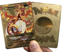 Load image into Gallery viewer, Charizard DX Custom Metal Pokemon Card
