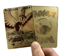 Load image into Gallery viewer, Ho-oh Full Art Custom Metal Pokemon Card
