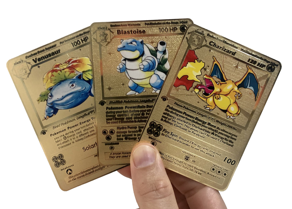 Hyper Rare Pikachu Metal Pokemon Card – AcademGames
