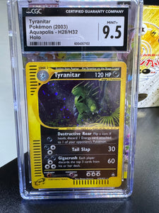 Tyranitar #H28 Pokemon Aquapolis