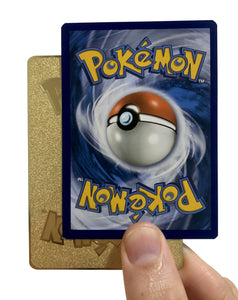 Graduation Pikachu Custom Metal Pokemon Card