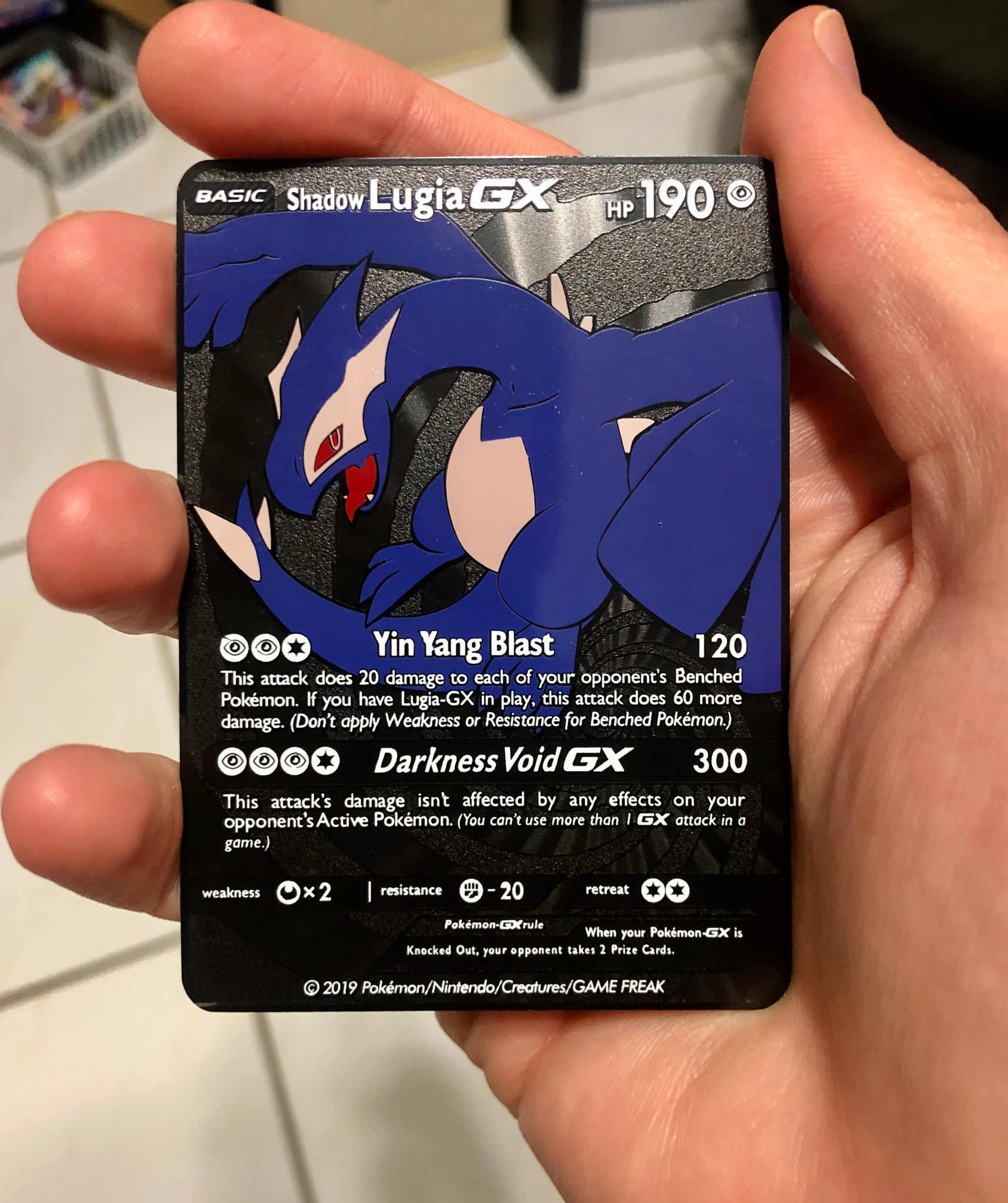 Card Pokemon Lugia Gx Full Art