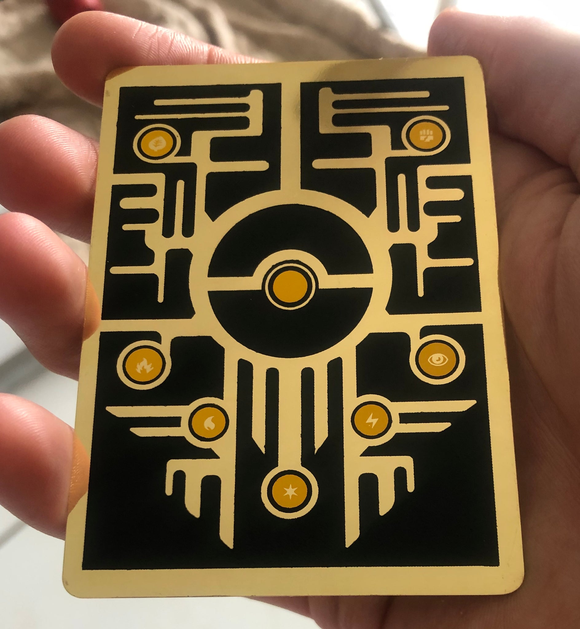 Mavin  Pokemon Ancient Mew Black Gold Metal Custom Card + Shining Mewtwo
