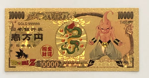 Kid Buu Custom Metal Dragonball Money Card