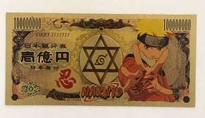 Naruto Custom Metal Naruto Money Card