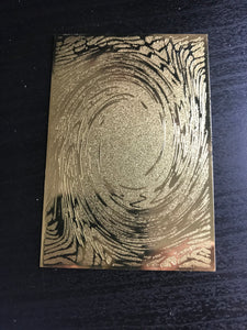 Dark Magician Custom Metal Yugioh Card