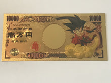 Load image into Gallery viewer, Kid Goku Custom Metal Dragonball Money Card
