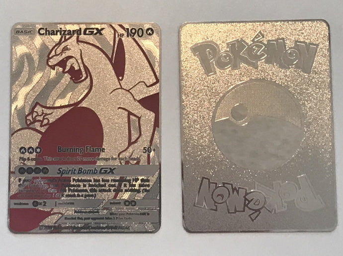 Mew GX Custom Rose Gold Metal Pokemon Card – AcademGames
