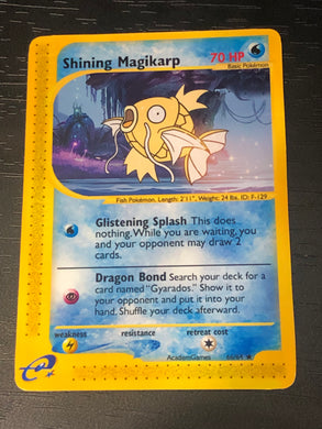 Shining Magikarp Pokemon Card