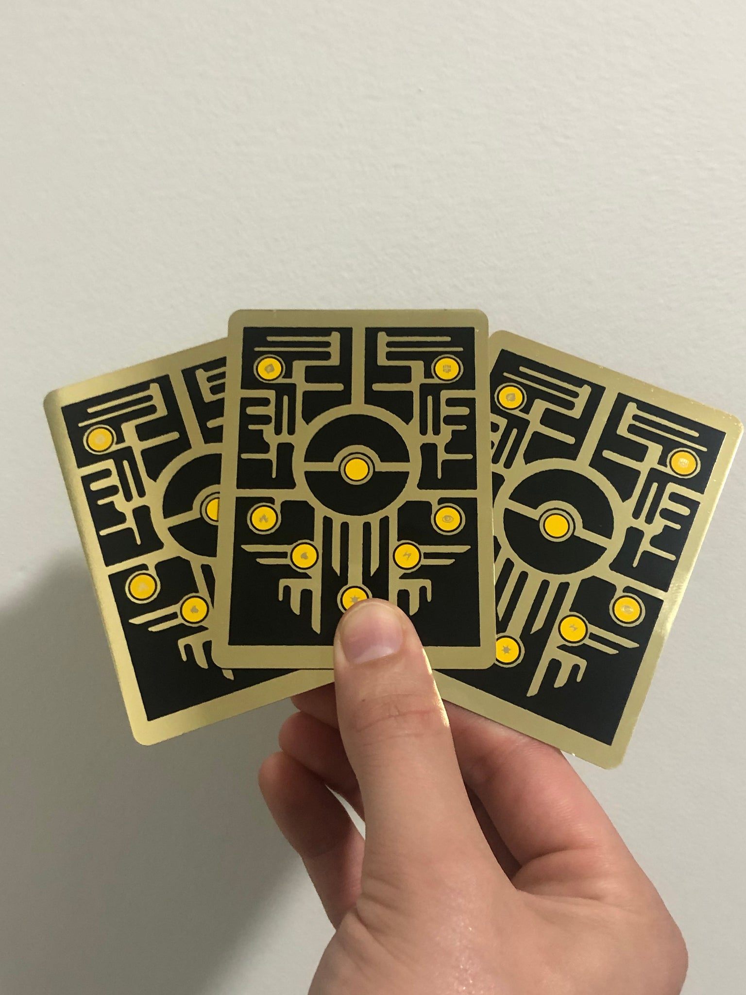 Holo Raikou and Pikachu Poke Custom Card 