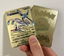 Load image into Gallery viewer, Omneon GX Custom Metal Pokemon Card
