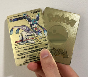 Omneon GX Custom Metal Pokemon Card