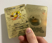 Load image into Gallery viewer, Jungle Jolteon GX Custom Metal Pokemon Card
