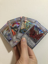 Load image into Gallery viewer, 4x Dragon Cards Custom Prismatic Rare Yugioh Cards
