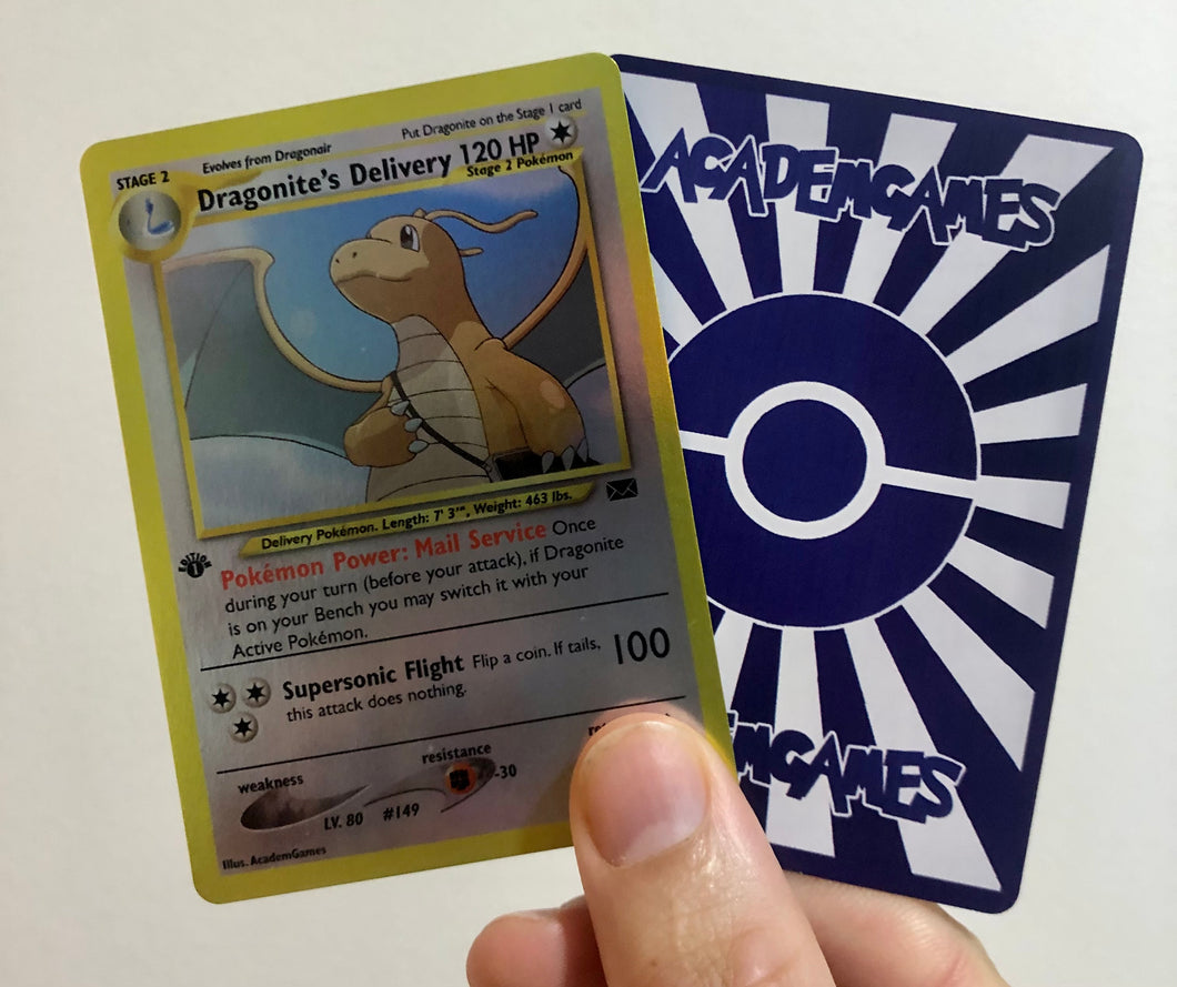 Dragonite's Delivery Custom Pokemon Card