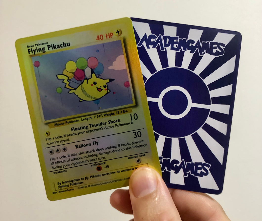 Flying Pikachu Custom Pokemon Card