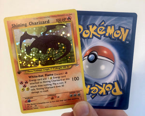 Shining Charizard Neo Holographic Custom Pokemon Card