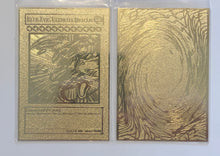 Load image into Gallery viewer, Blue-Eyes Ultimate Dragon Custom Metal Yugioh Card
