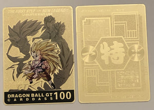 Gotenks Custom Metal Dragonball Card