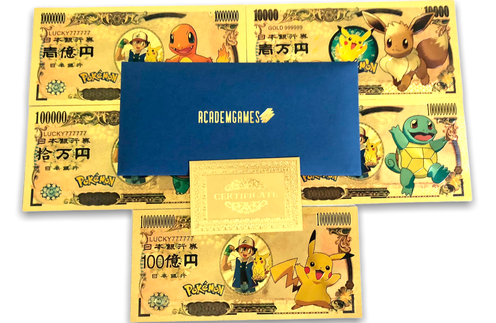 Charmander, Bulbasaur, Squirtle GX Custom Metal Pokemon Card – AcademGames