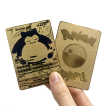 Load image into Gallery viewer, Snorlax GX Custom Metal Pokemon Card
