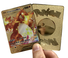 Load image into Gallery viewer, Charizard VMAX custom Metal Pokemon Card
