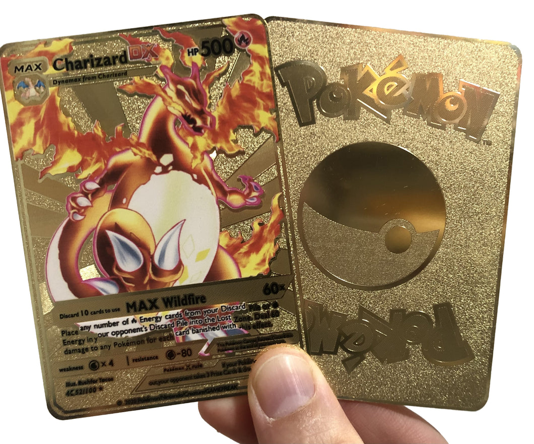 Charizard DX Custom Metal Pokemon Card – AcademGames