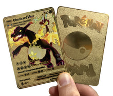 Load image into Gallery viewer, Charizard VMax Custom Metal Pokemon Card
