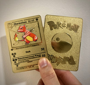 Charmeleon Base Set 1st Edition Metal Pokemon Card