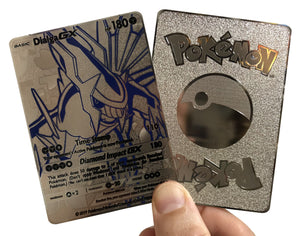 Dialga GX Metal Pokemon Card