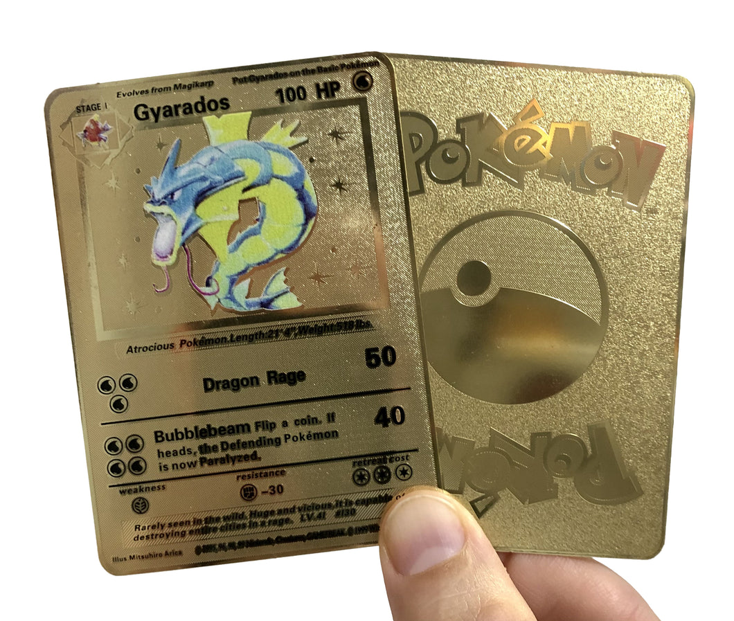 Kit Carta Pokémon Gyarados E Magikarp Pokémon Go