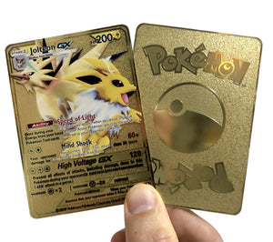 Illustrator Pikachu Custom Metal Pokemon Card