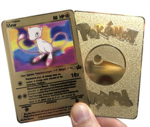 Load image into Gallery viewer, Mew Black Star Promo Custom Metal Pokemon Card
